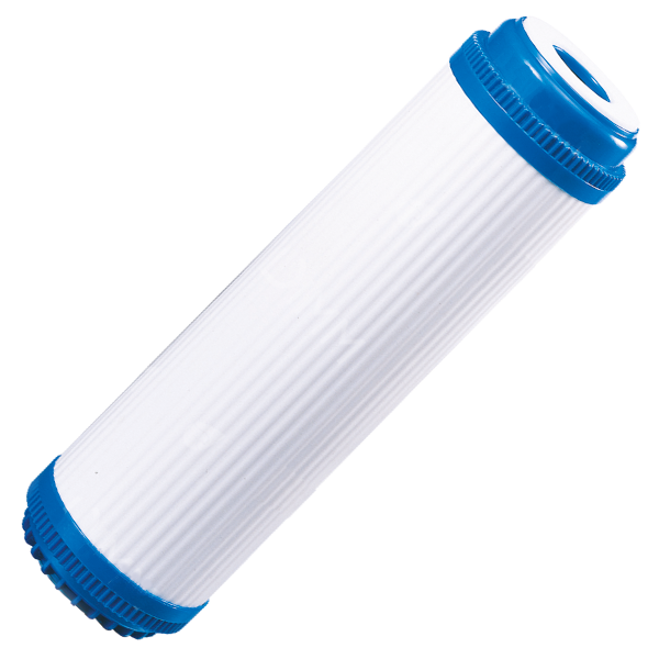 combinaison AMG WATER FILTERS cartouche en charbon actif seule pour  l'épuration de l'eau de pluie le filtre extérieur séparé